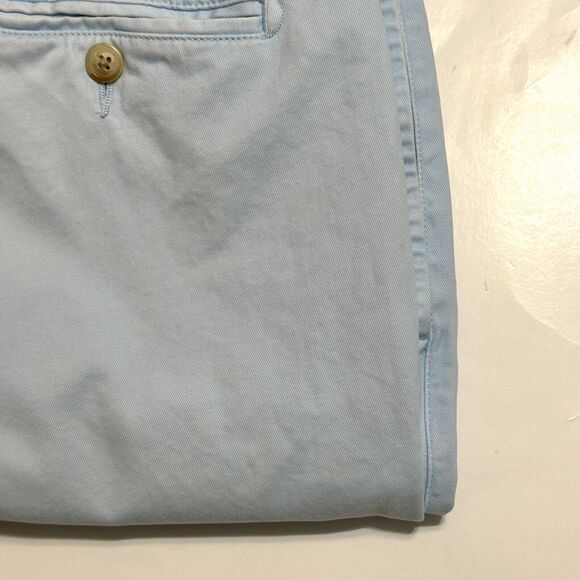 Peter Millar Raleigh Washed Twill Performance Light Blue Khaki Chino 38x37 - Picture 14 of 14
